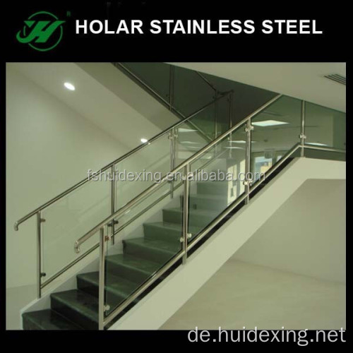 Holar Edelstahl rahmenlose Treppe Glasgeländerpreise